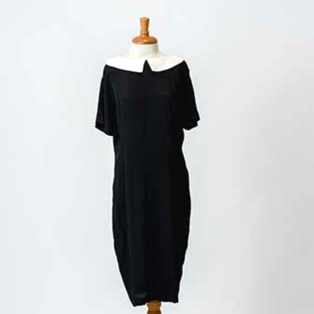 Vintage Datiani Black Wednesday Dress | Sz 14